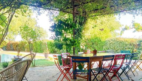 Mas Le Clos de Teillan 6 chambres 3 SDB, Piscine, Sauna, Bain à remous - Foto 5, Garden view