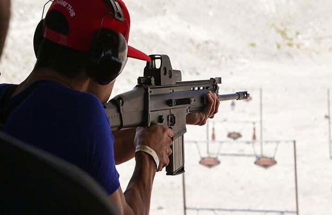 Stage de tir dans le désert de Las Vegas - Photo 2