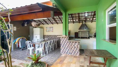 CHARMOSA CASA EM CONDO A 01 QUADRA DA PRAIA DO SAPE UBATUBA com churrasqueira, forno pizza, wifi - Foto 3