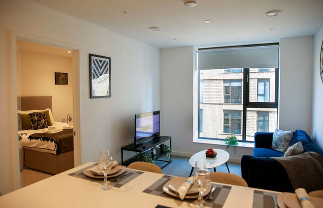 Trafford Suite Modern 1 bed With Cinema Room - Foto 1