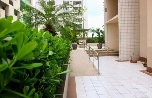 Apartamento com Varanda vista mar, Max 4 Pessoas - Foto 10