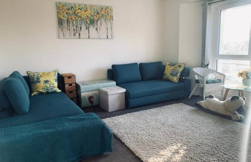 Facing Glasgow Green spacious Apartment Free parking - Foto 1