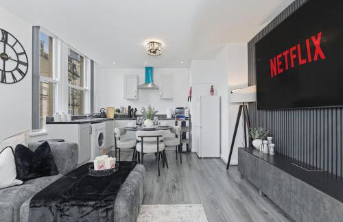 2 Bedroom Apartment Bradford City Centre 85 Smart TV Central Location - Foto 17