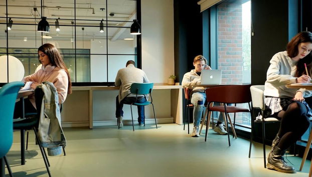 For Students Only Canvas Arundel House in Coventry - Foto 3, Zona de estar del vestíbulo