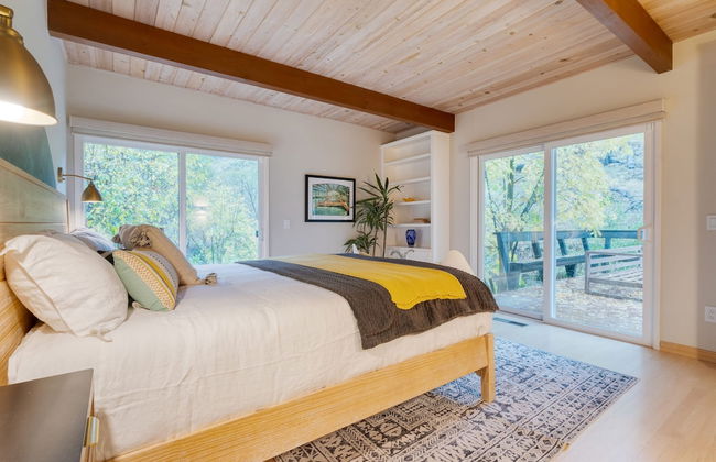 Sonoma Creek Haven Hot Tub Firepit Creekside Views Near Kenwood Wineries - Foto 12