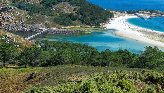 Barco às ilhas Cíes