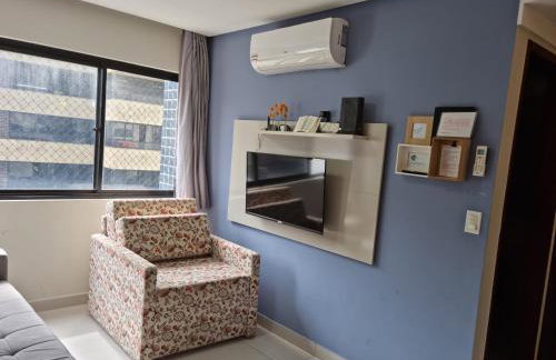 Apartamento na praia de ponta verde com piscina e área de lazer - Foto 5