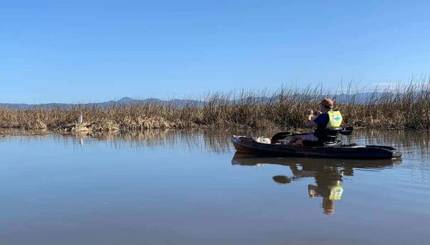 Viajando en kayak por las islas de Imbé
