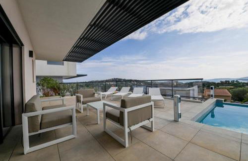 Villa neuve et luxueuse vue mer proche Portovecchio - Foto 4