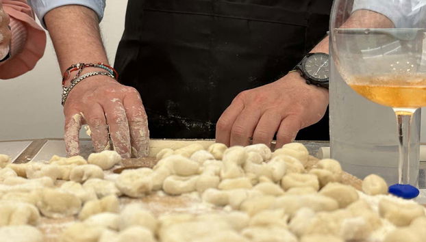 Preparazione degli gnocchi