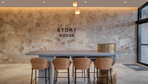 Sala de estar do lobby