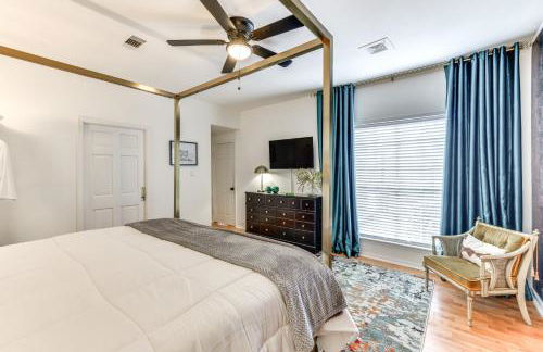 Colorful Baton Rouge Home Deck, Grill and Fire Pit - Foto 13