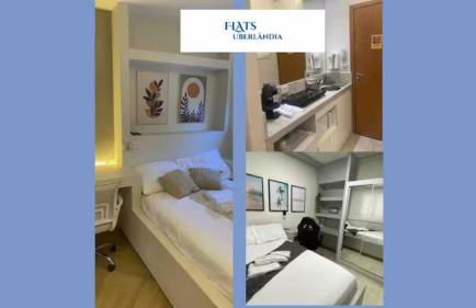 Flats Uberlândia para 1 ou 2 hóspedes - Foto 4