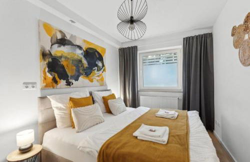 Stylisches 2-Zimmer Ambient Apartment in Alsternähe mit Kingsize-Bett & Schlafsofa - Foto 5