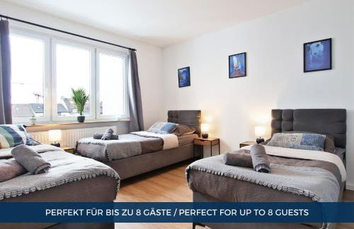 RtR Essen - Für bis zu 8 Personen - Voll ausgestattet - Zentral Limbecker Platz - Messe - Uniklinikum - Smart TV - Modern - Photo 3