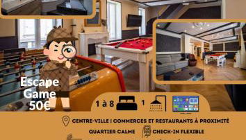 Duplex Jeanne d'Arc Billard Baby en option Escape Game Logements Insolites - Foto 2