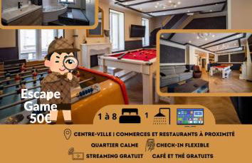 Duplex Jeanne d'Arc Billard Baby en option Escape Game Logements Insolites - Foto 2
