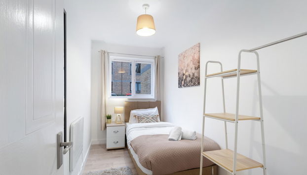 Charming 2 Bed 1Bath Apt -Transom Square - Foto 3, Habitación