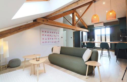 Appartement 70m2 - 2 chambres - terrasse - parking gratuit - Foto 4