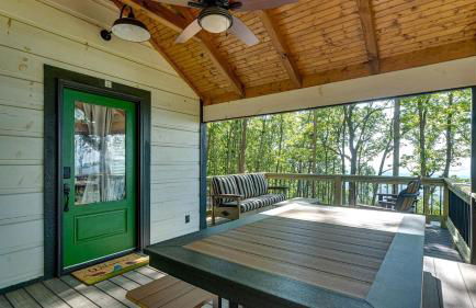 Peaceful Mountain Tiny Home with Breathtaking Valley Views & Fireplace Near Lookout Mountain, Menlo GA - Foto 26