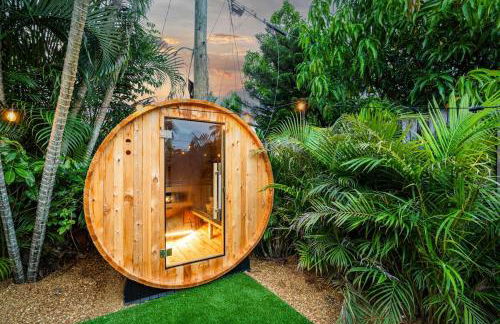 Delray Retreat Heated Pool Sauna Cold Plunge Games - Foto 44