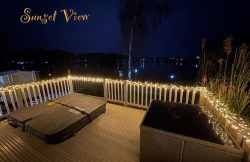 Tattershall Lakes Sunset View Caravan Lakeside, Hot Tub, Garden, Private Fishing Peg & WiFi - Foto 11