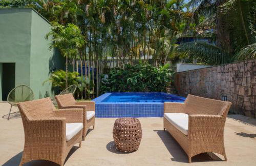 Casa Varanda Guaecá Pet Friendly, Heated Pool - Foto 28