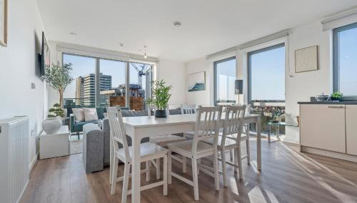 Luxury Penthouse Wembley Stadium Sleeps 10 and Parking - Foto 3