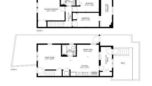 The Gray Corner House by Gallaudet 3 BR 2 BA - Foto 2