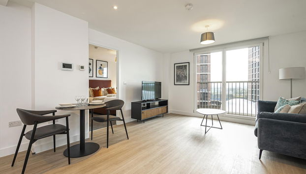 Flat in Prime Leeds Location - Foto 4, Habitación