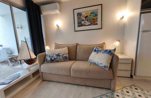 Adoya plage Studio cabine vue port et mer - Foto 19