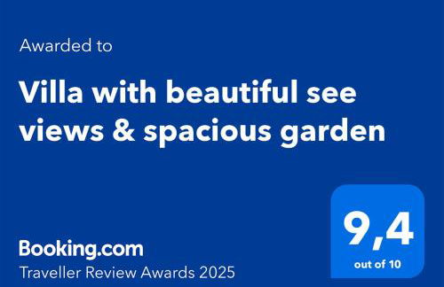 Villa with beautiful see views & spacious garden - Foto 4