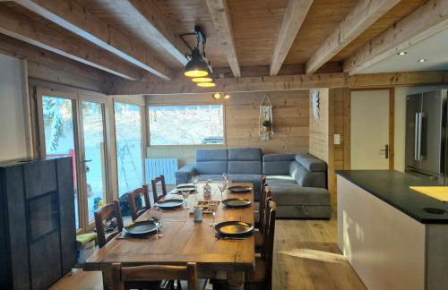 Magnifique chalet Nordique à La Féclaz - Idéal pour 6 personnes - Foto 23