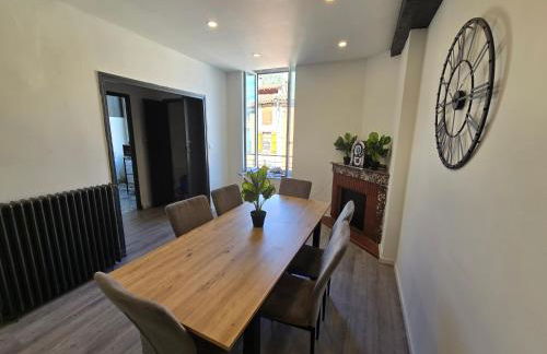 Appartement XXL 120m2 - 10 couchages - 3ch - centre Foix - 2 sdb-2 wc - Parking gratuit à 1 Minute - Foto 32