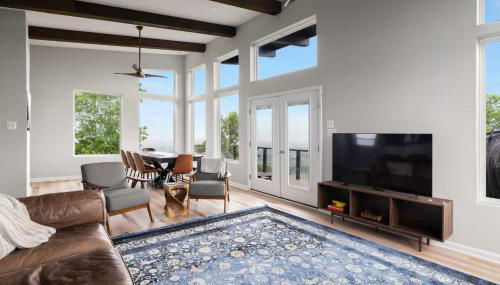 Modern Escape w Mountain Views Fire Pit & Swing - Photo 4