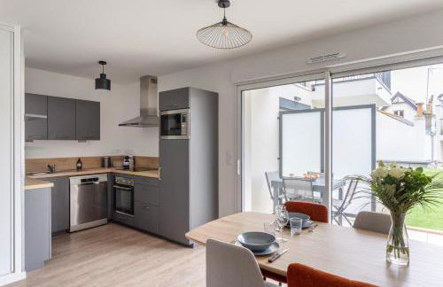 Douce Escale - Avec terrasse proche gare de St Malo - Photo 12