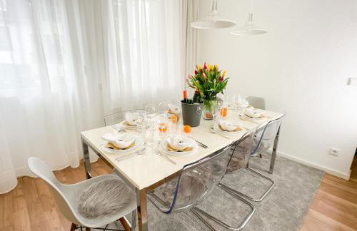 M-Style 01 Apartment mit Terrasse und Gasgrill, 24h Self-Check-In, Free Parking, Netflix - Foto 8