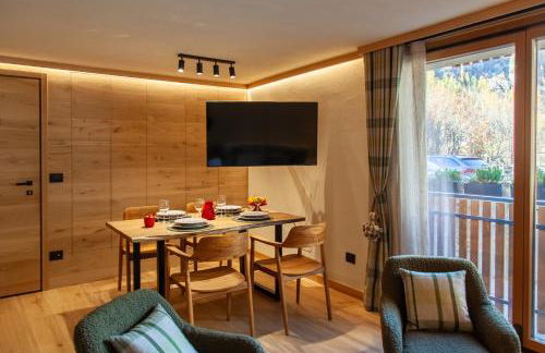 Maison Mont Blanc, brand new apartment ideal for 4, private parking, walking from center - Foto 14