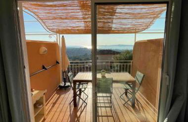 Les Restanques Duplex 4 pers Les Magnolias Magnifique vue mer - Foto 23