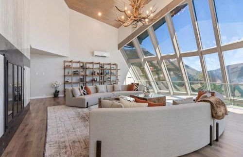 Casa de Cristal-Epic Views-HotTub-Sauna-Sleeps 10-Luxury Linens-Stocked Kitchen - Foto 9