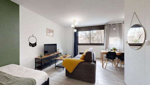 expat renting - Le Cocon Vert - Wifi - Near station - Foto 3