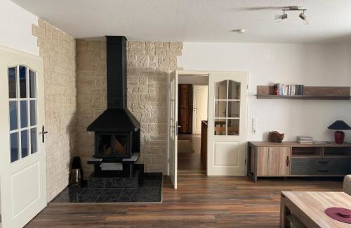 Moderne Ferienwohnung mit Kamin u Garten im EG 100qm Nähe Weser und Golfplatz - Foto 32