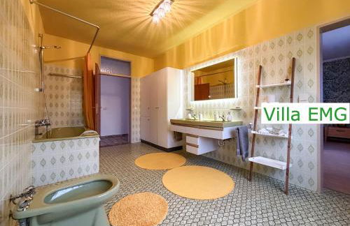 Ferienhaus Villa EMG Saerbeck nah Münster Riesenbeck Osnabrück mit Pool, Sauna, Garten für Familien Gruppen bis 23 Personen - Foto 24