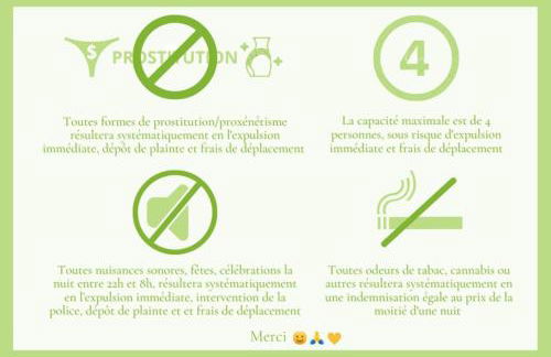 Zen Loft by Escale-Marne - M8 Tour Eiffel - AC - Climatisation - Parking Gratuit - 101 - Foto 21