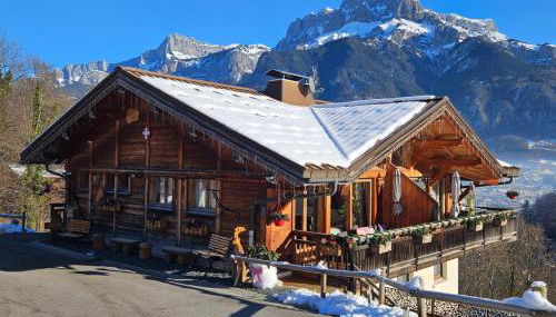 SUPERBE DEMI CHALET LUXUEUX 120M² 8 Personnes à SALLANCHES. - Foto 1