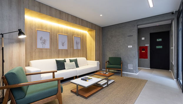 Sala de estar do lobby