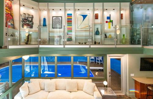 Skyline Villa Indoor Pool Hot Tub - Foto 77