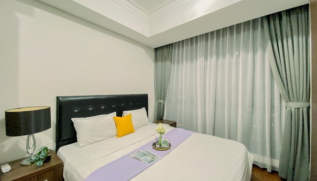 Homey And Modern 2Br At Casa Grande Residence Apartment - Foto 2, Habitación