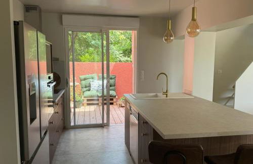 Maison pour 12p, piscine à débordement chauffée d'avril à octobre inclus - Foto 11