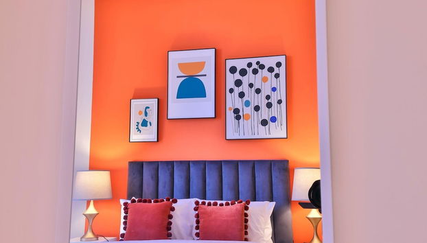 Luxe 1BR Fountain Burj Khalifa by Belvilla - Foto 5, Habitación